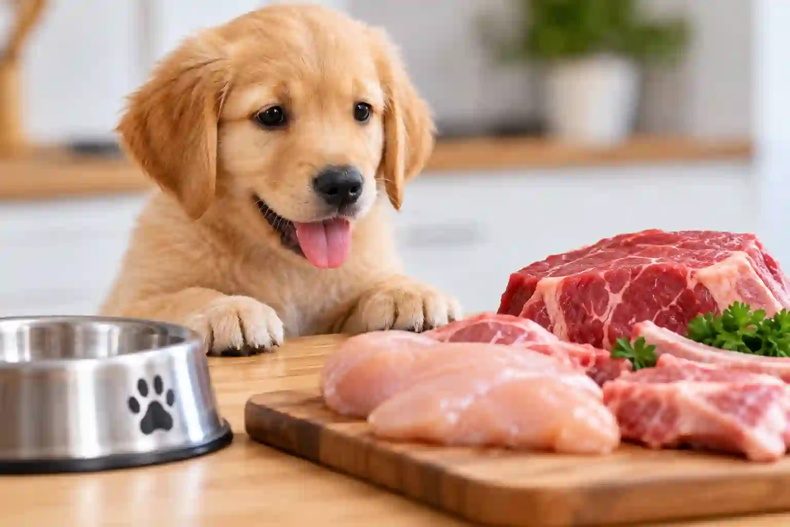 Can Puppies Eat Meat