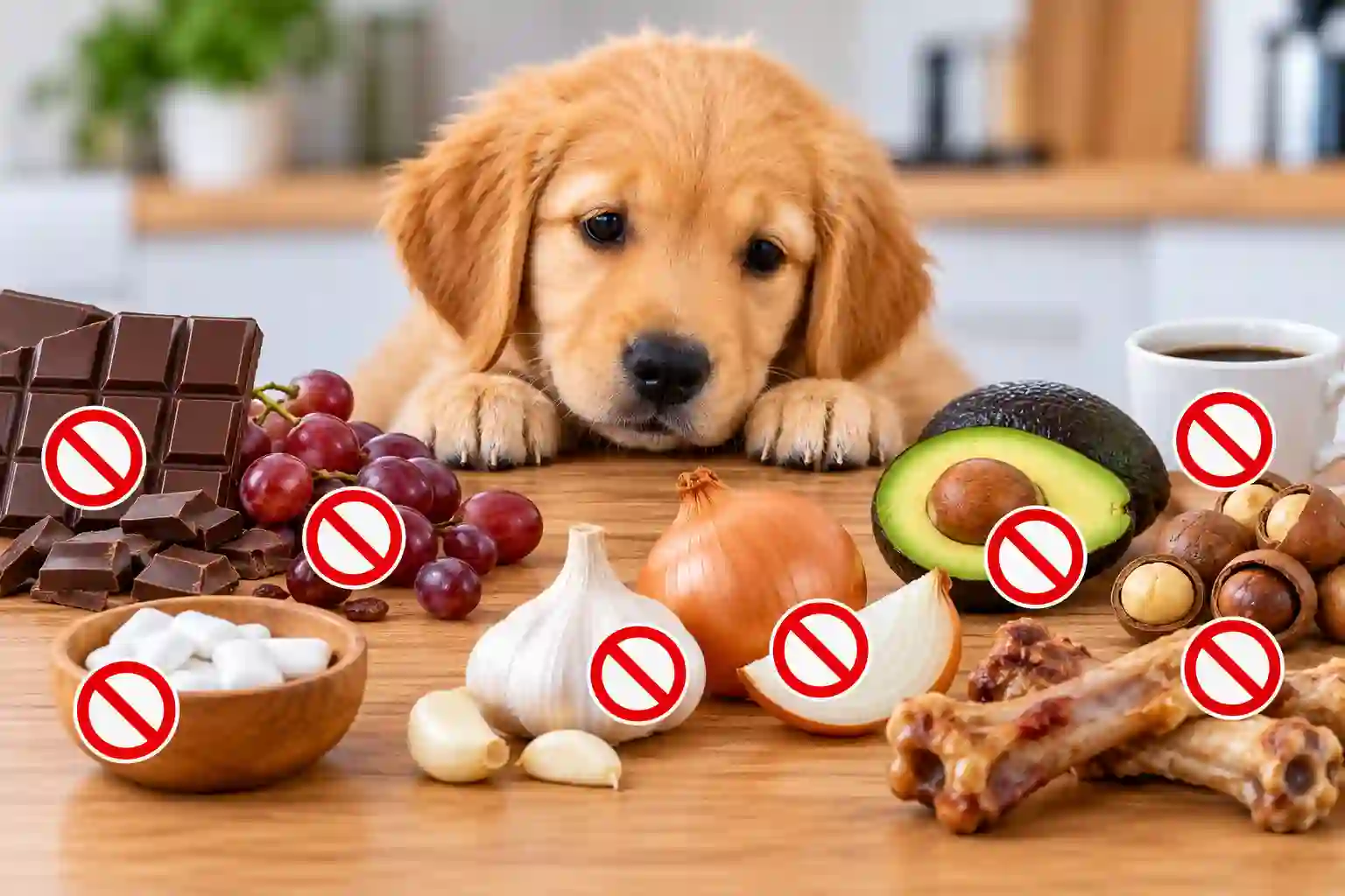 Foods Puppies Can't Eat